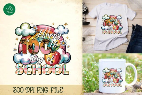 Peach 100 Days Graphics for Crafts