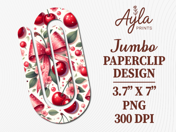 Red Cherry Fruit Harvest Jumbo Paperclip Review