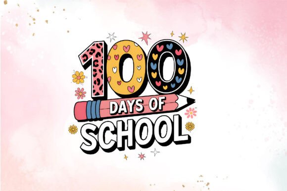 Reviewing HAPPY 100 DAYS Graphics for Crafts