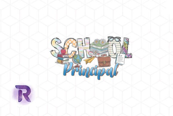 School Principal Graphics for Crafts