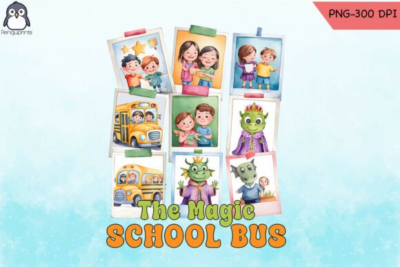 The Magic School Back School PNG: Graphics for Crafts
